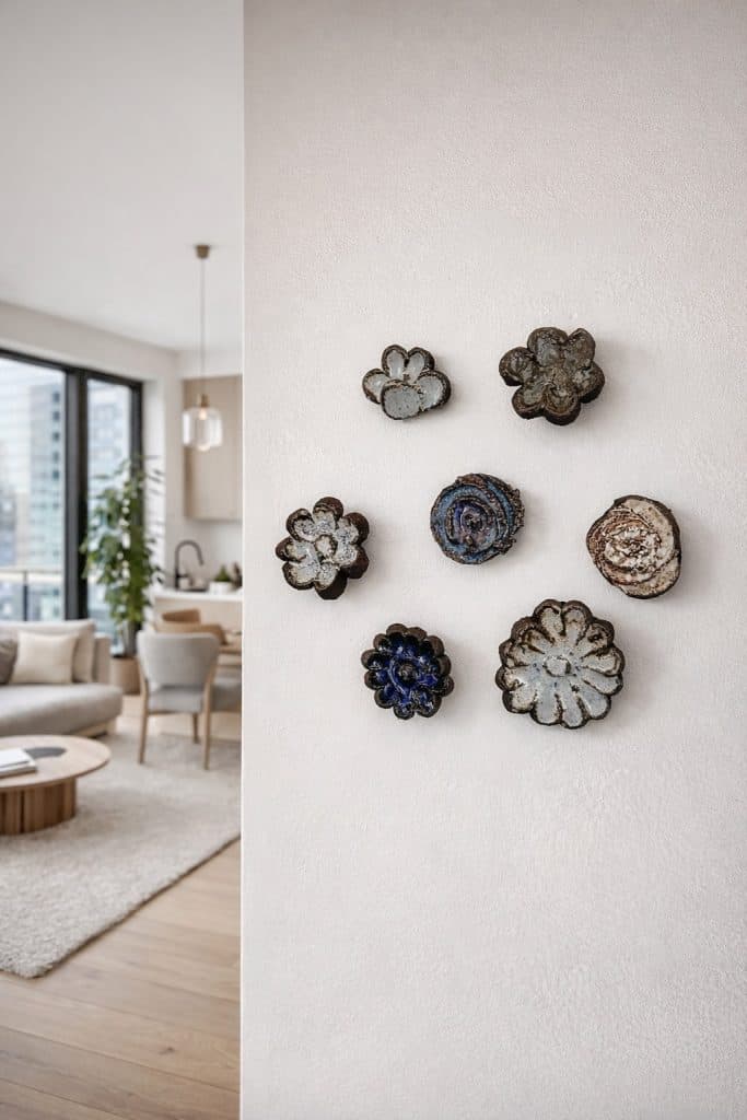 CLSTR ceramic wall installation